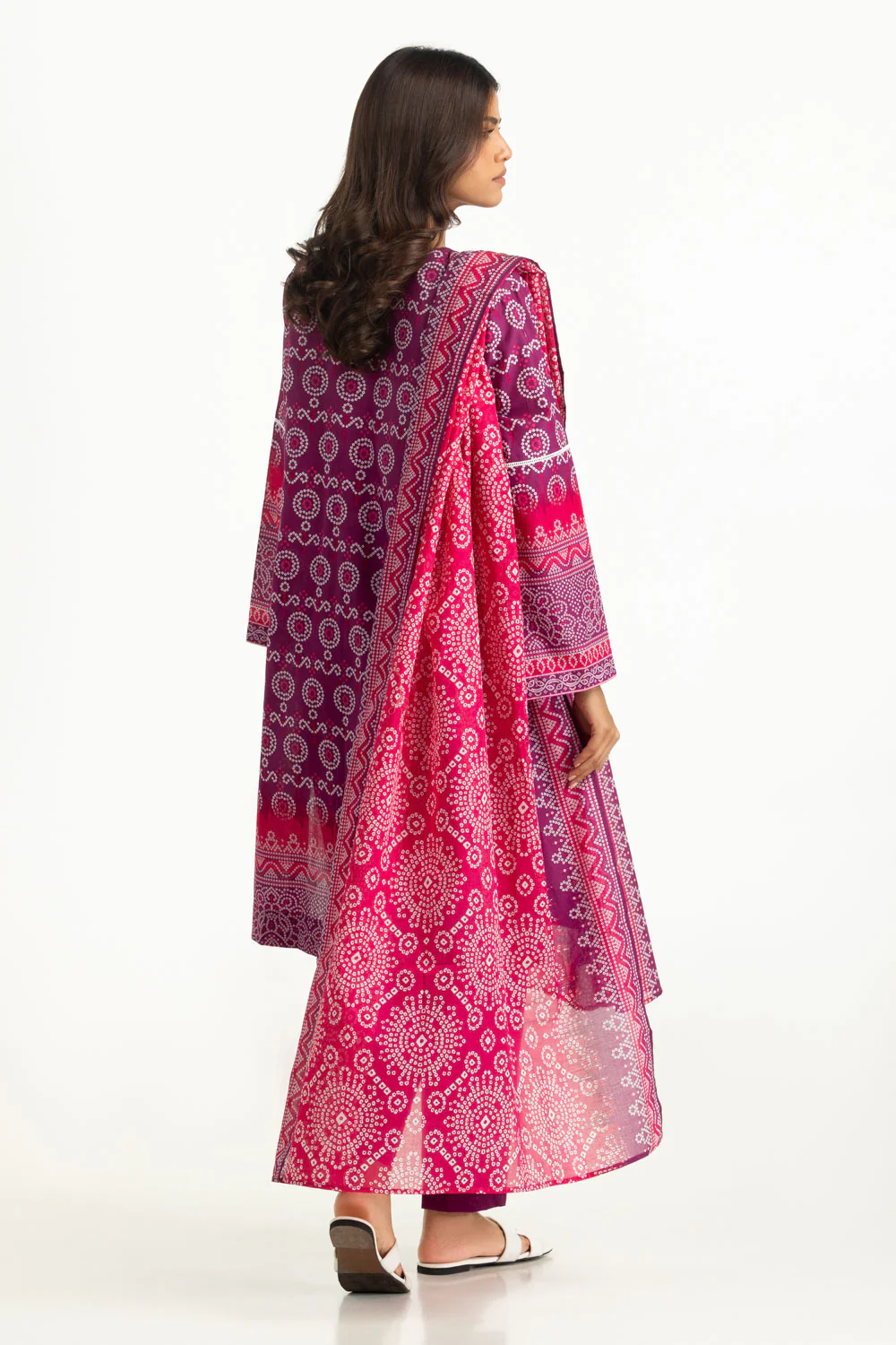 3PC Lawn Printed Suit - Image 6