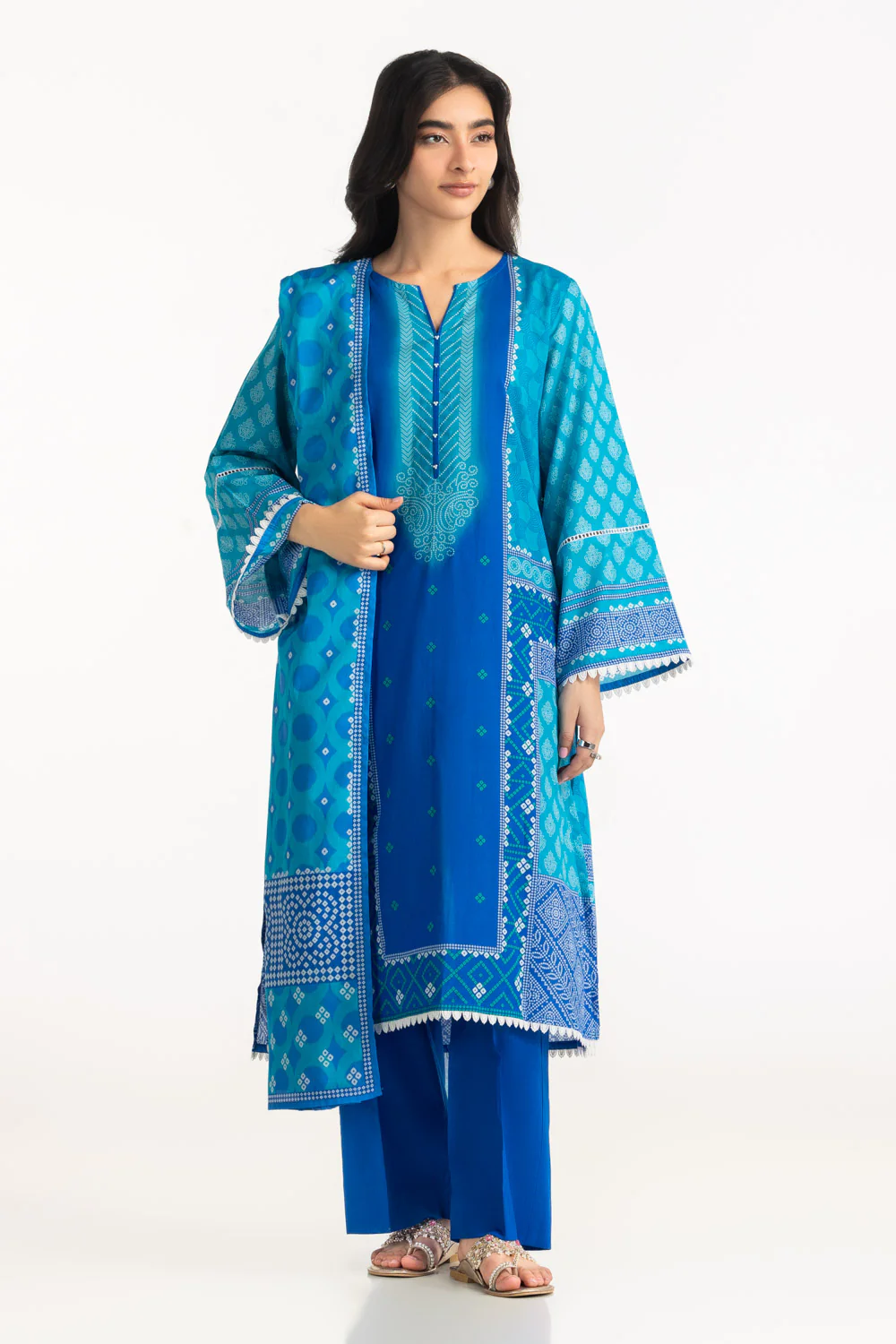 3PC Lawn Printed Suit