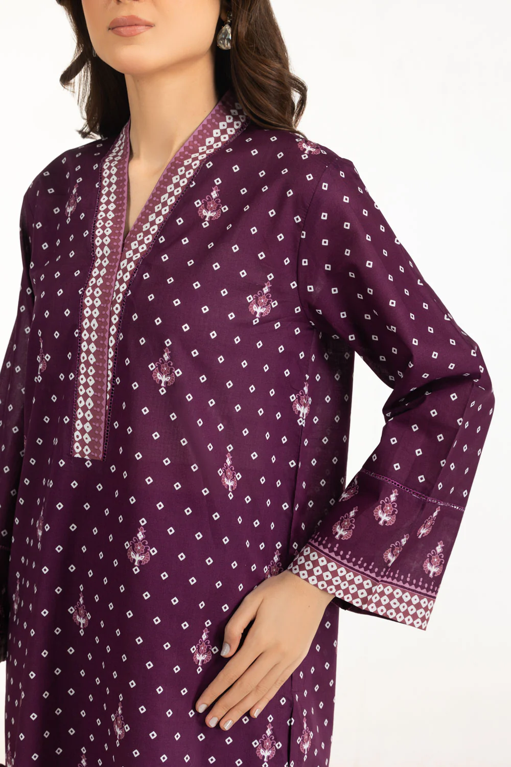 3PC Lawn Printed Suit - Image 2