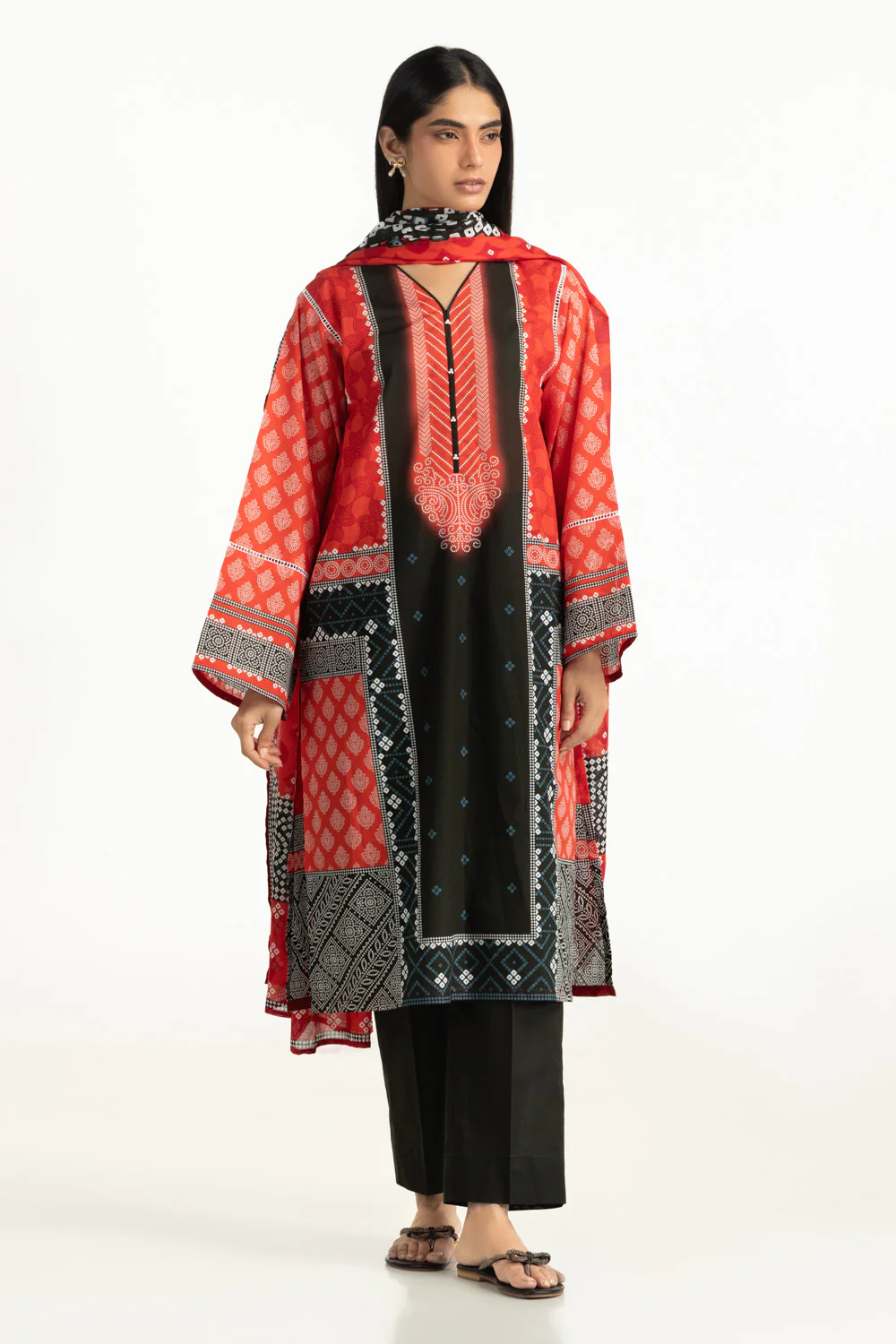 3PC Lawn Printed Suit
