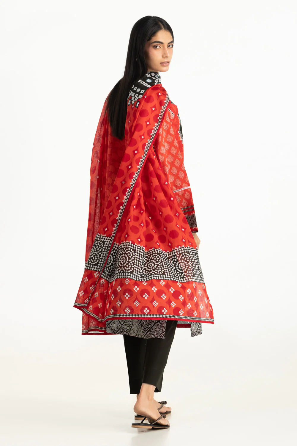 3PC Lawn Printed Suit - Image 6