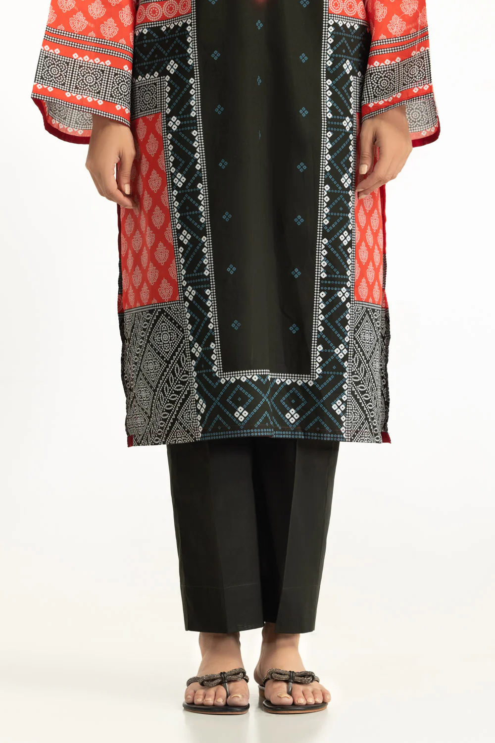 3PC Lawn Printed Suit - Image 7