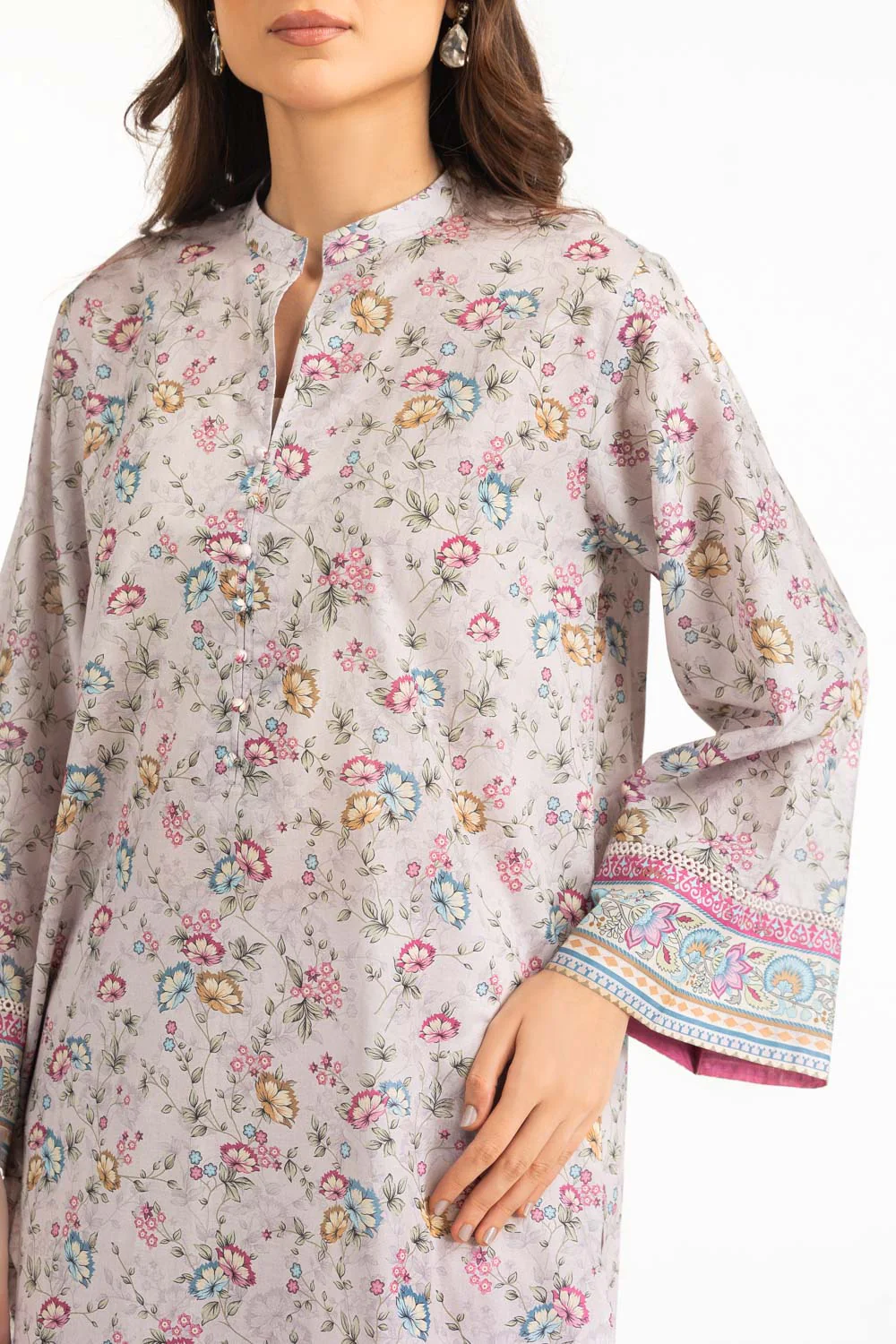 3PC Lawn Printed Suit - Image 2