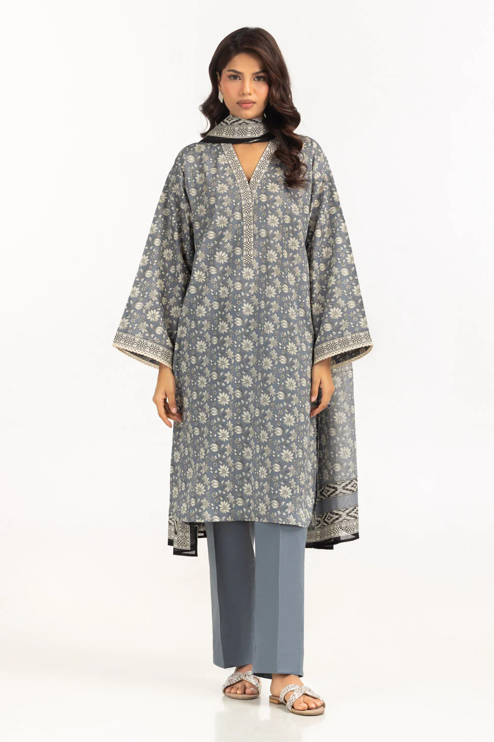 3PC Lawn Printed Suit
