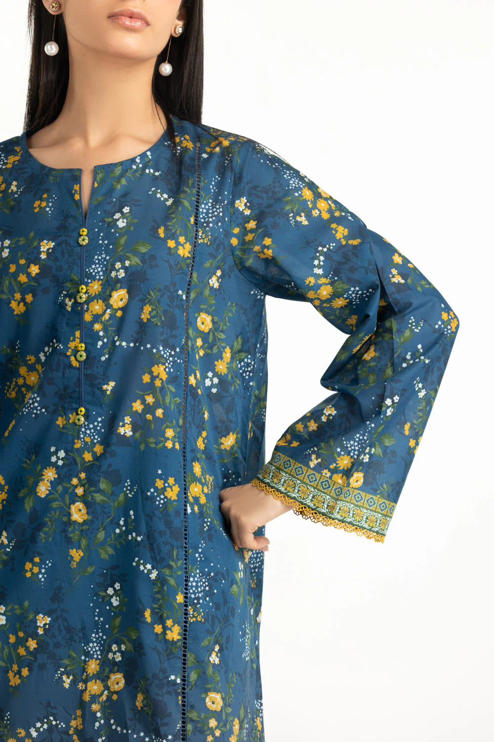 3PC Lawn Printed Suit - Image 2
