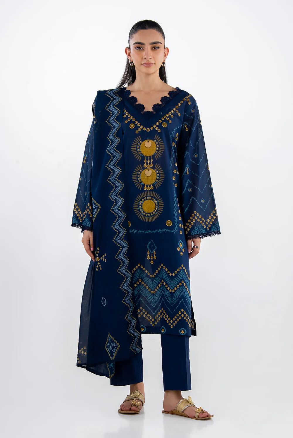 3PC Lawn Printed Suit