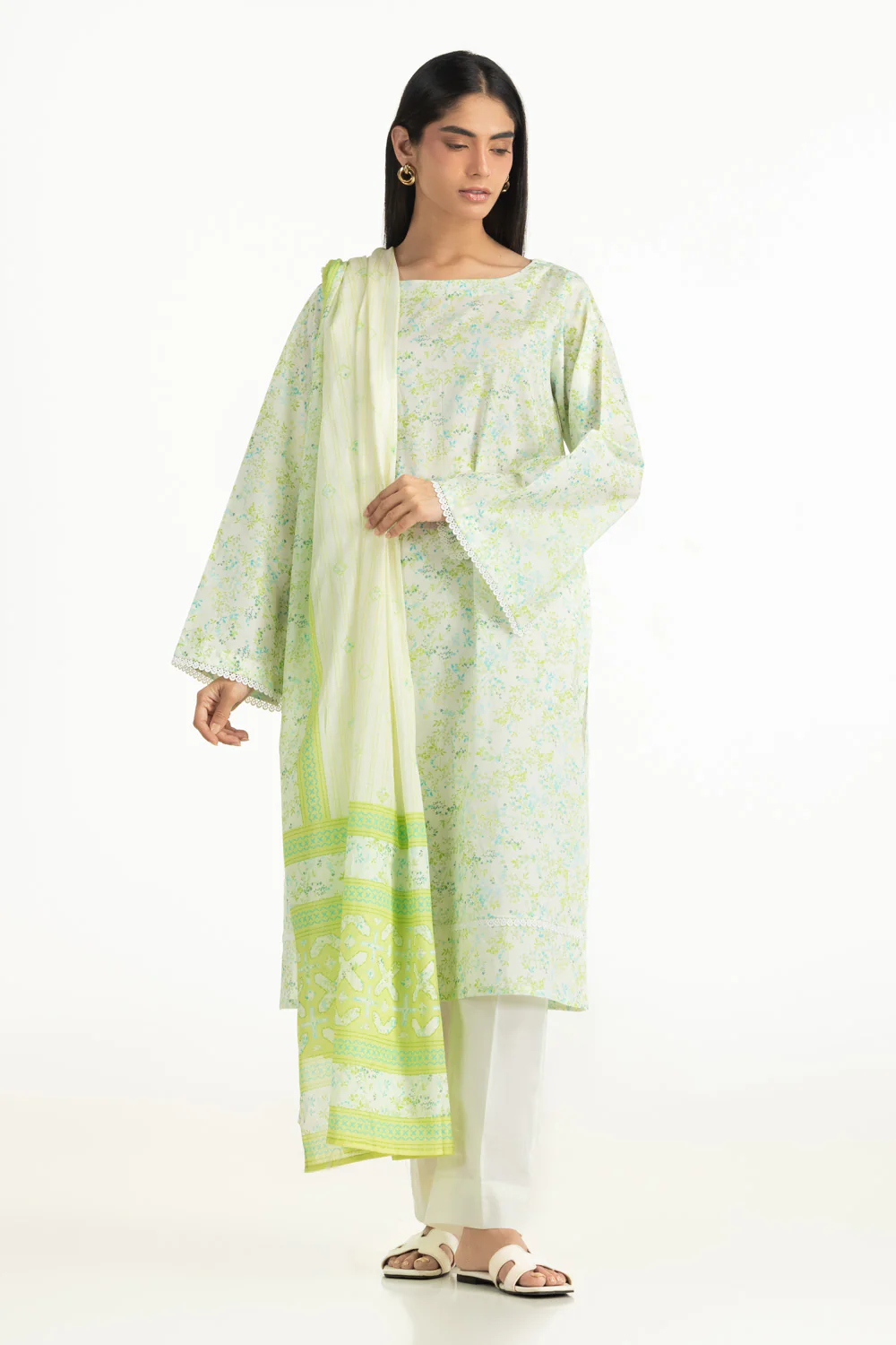 3PC Lawn Printed Suit