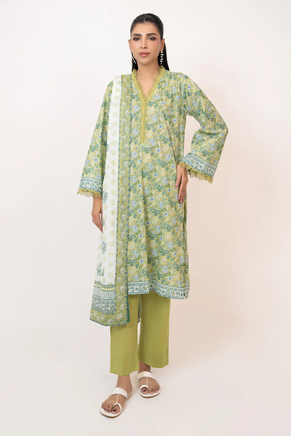 3PC Lawn Printed Suit