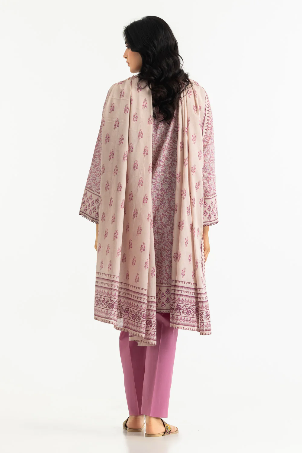 3PC Lawn Printed Suit - Image 6
