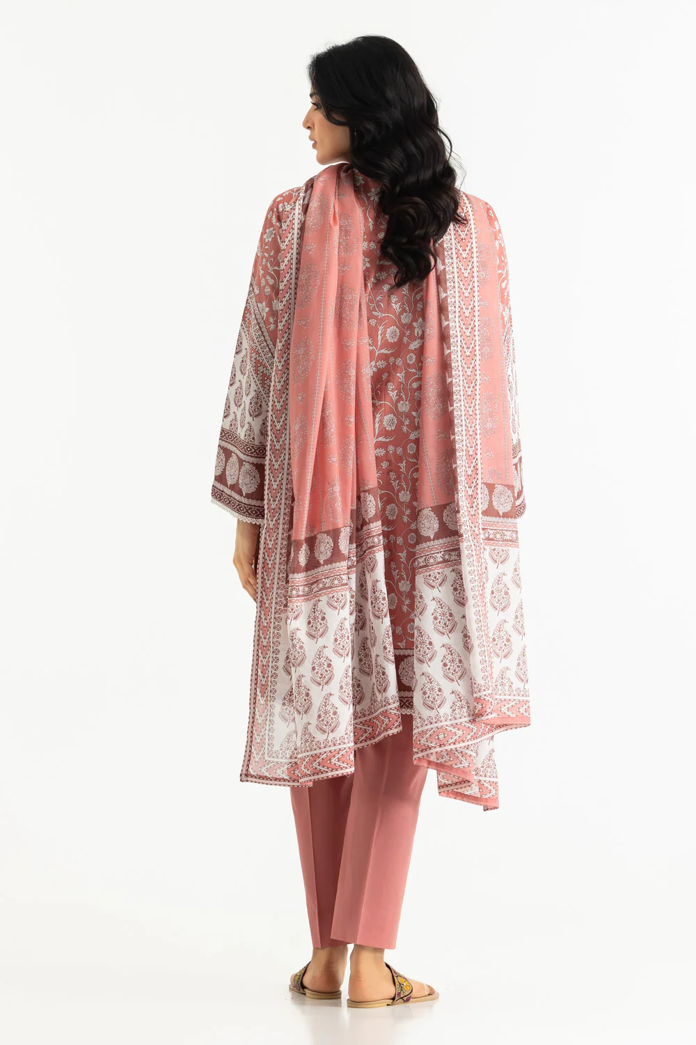 3PC Lawn Printed Suit - Image 6