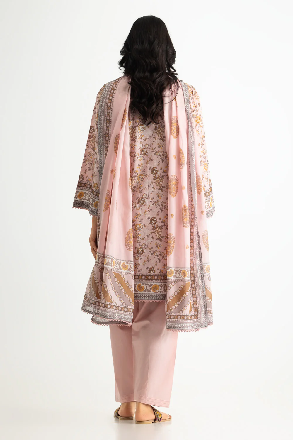 3PC Lawn Printed Suit - Image 6