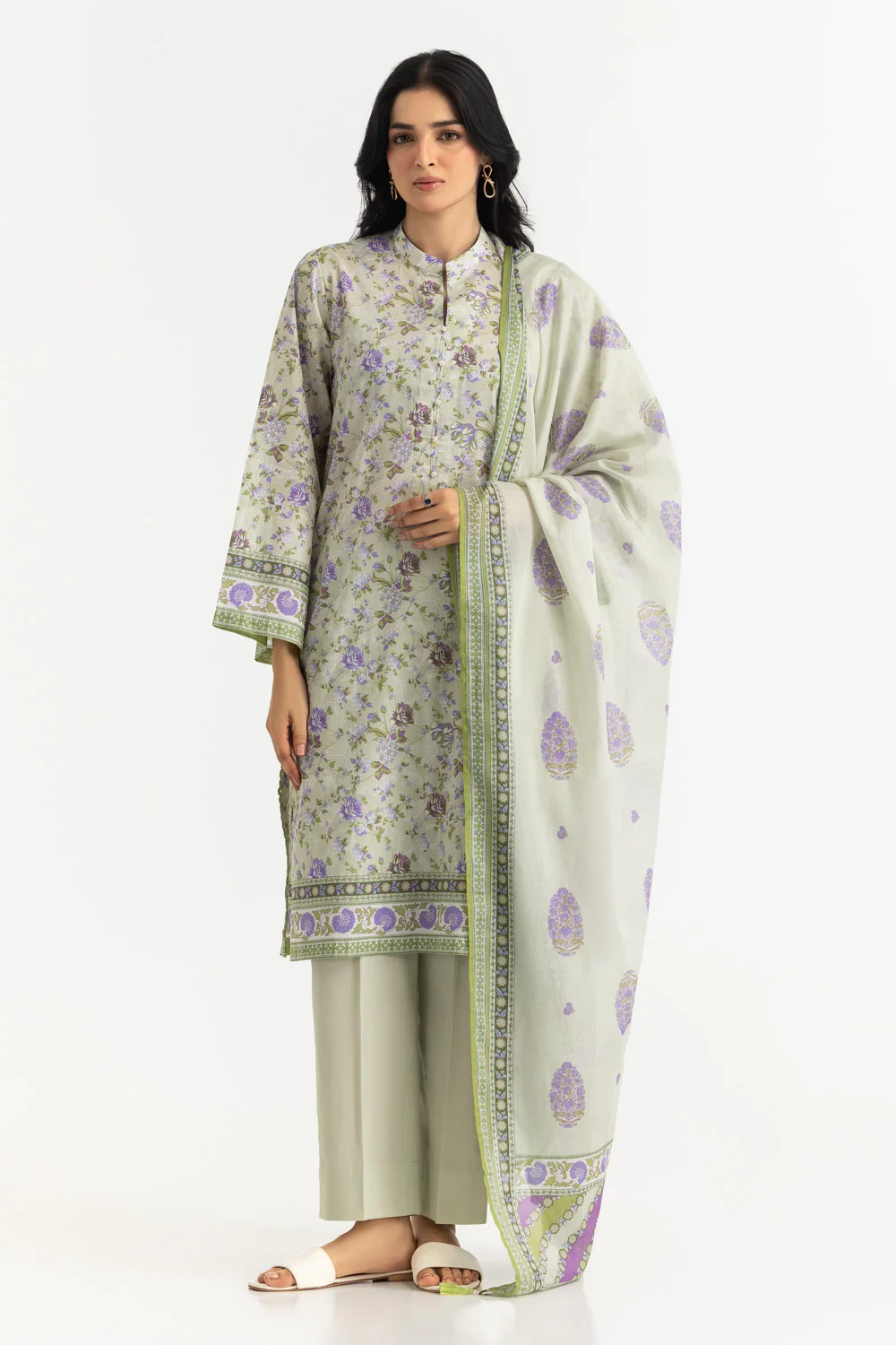 3PC Lawn Printed Suit