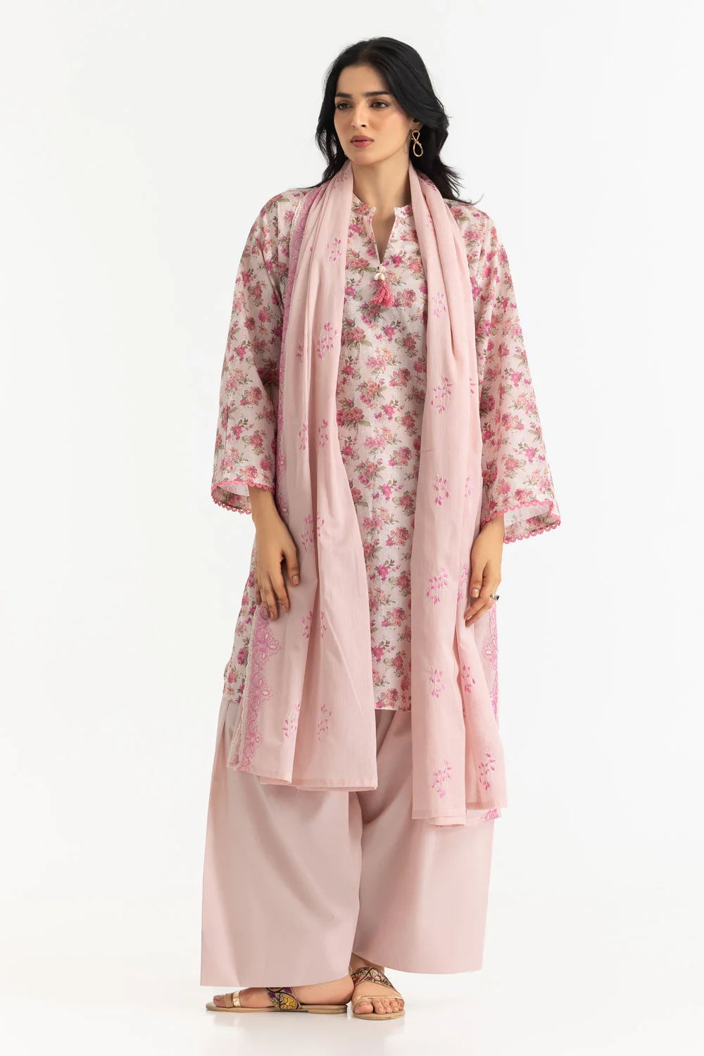 3PC Lawn Printed Suit - Image 3