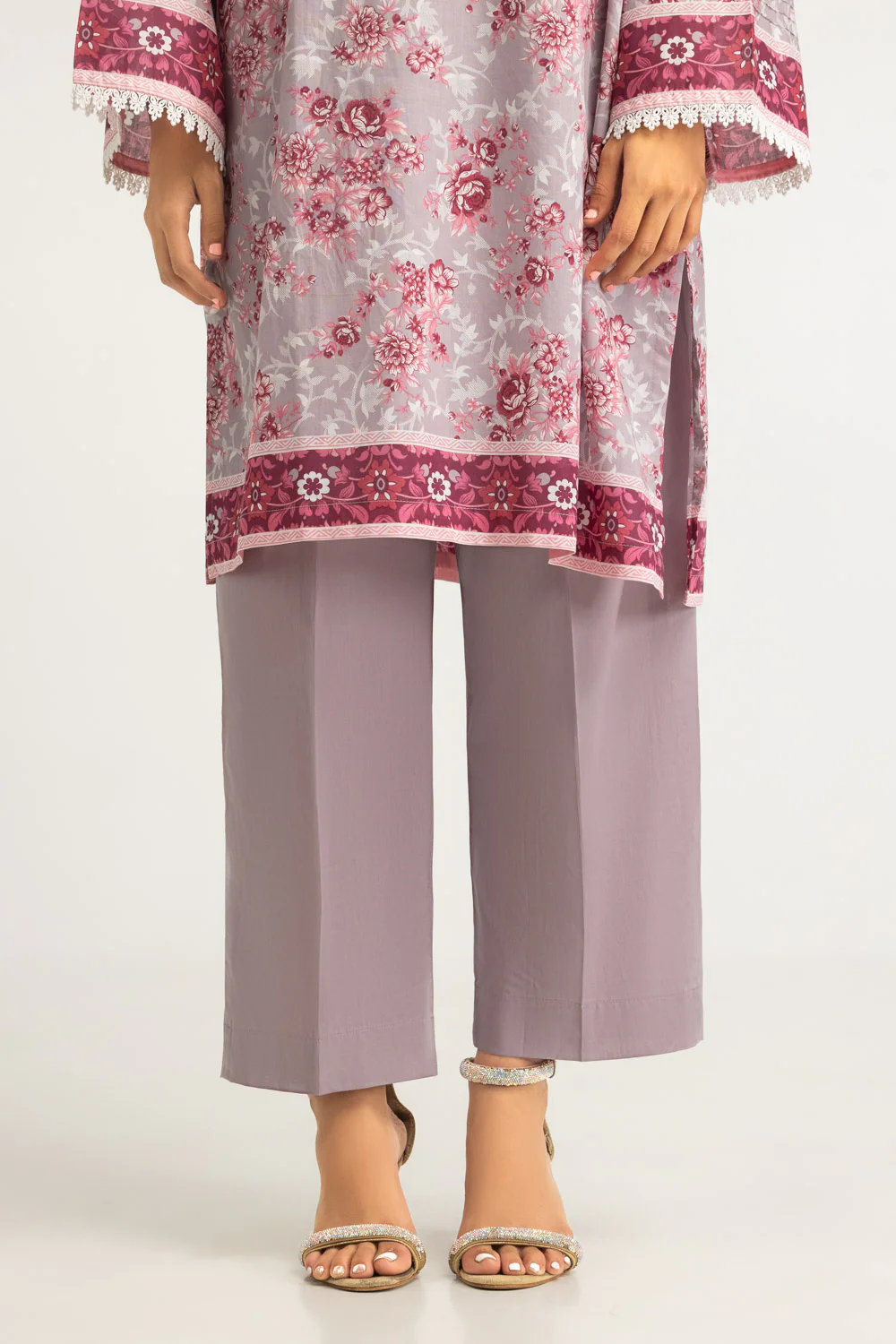 3PC Lawn Printed Suit - Image 7