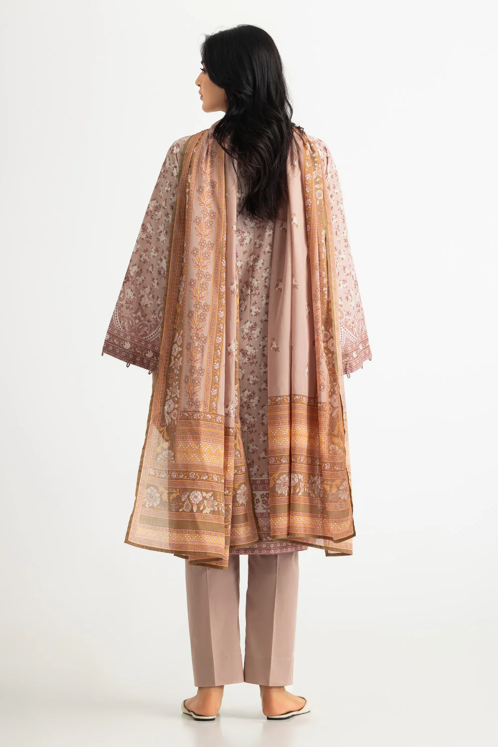 3PC Lawn Printed Suit - Image 6