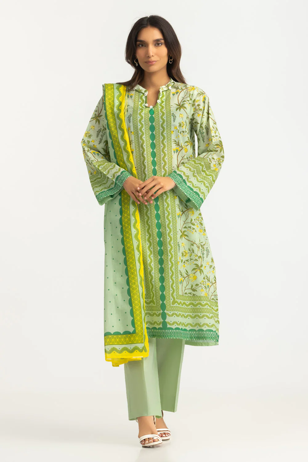3PC Lawn Printed Suit