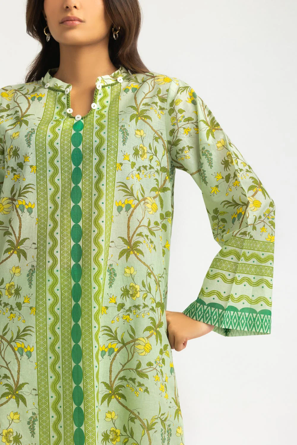 3PC Lawn Printed Suit - Image 2