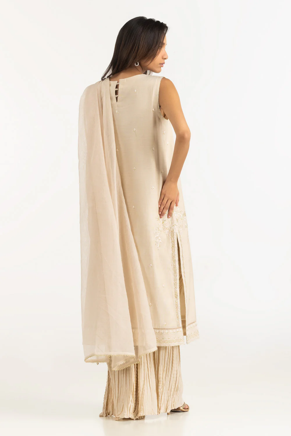 3PC Masoori Embroidered Suit - Image 6