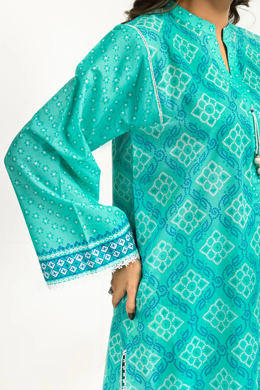 3PC Printed Lawn Suit - Image 2