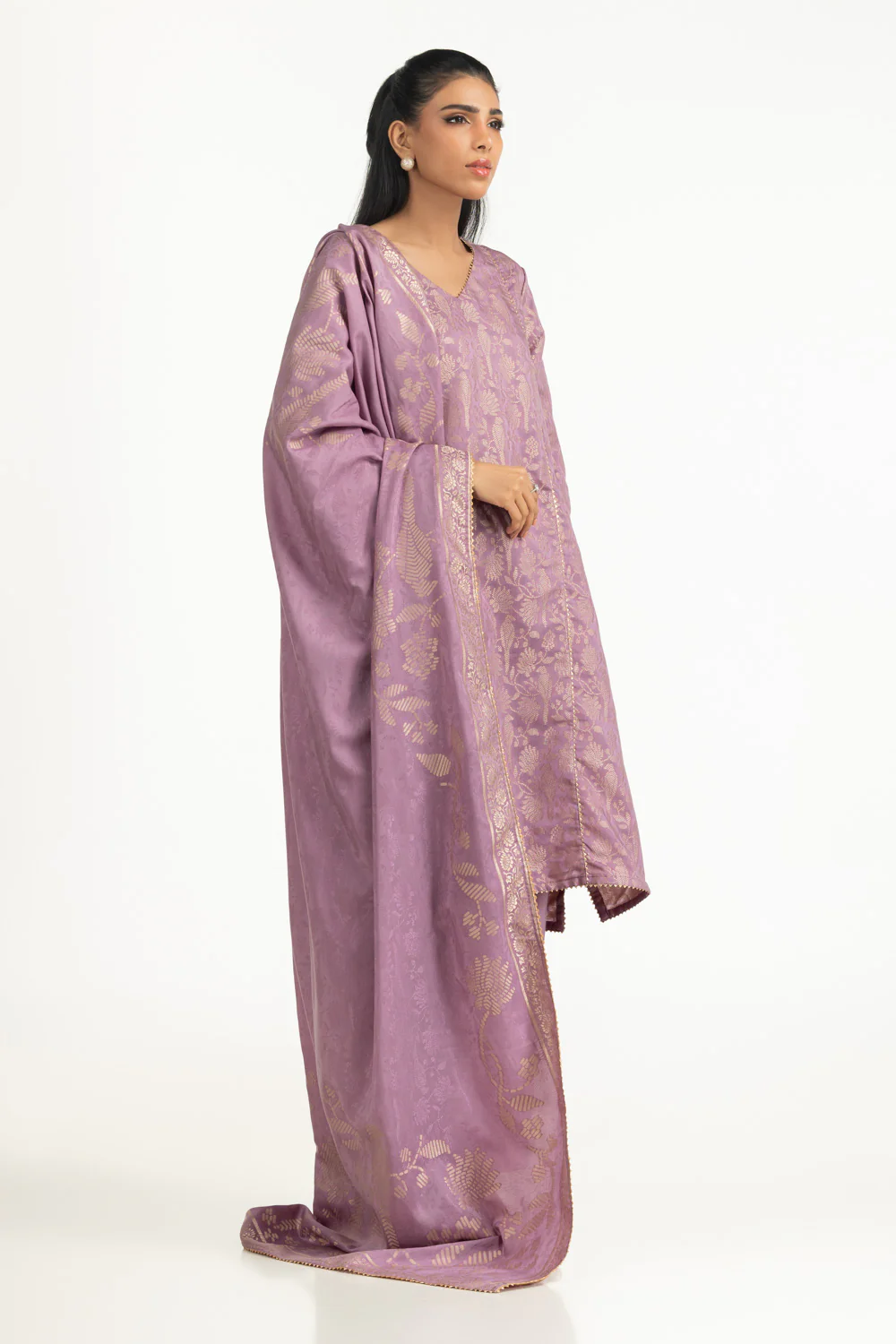 3PC Viscose Jacquard Suit - Image 6