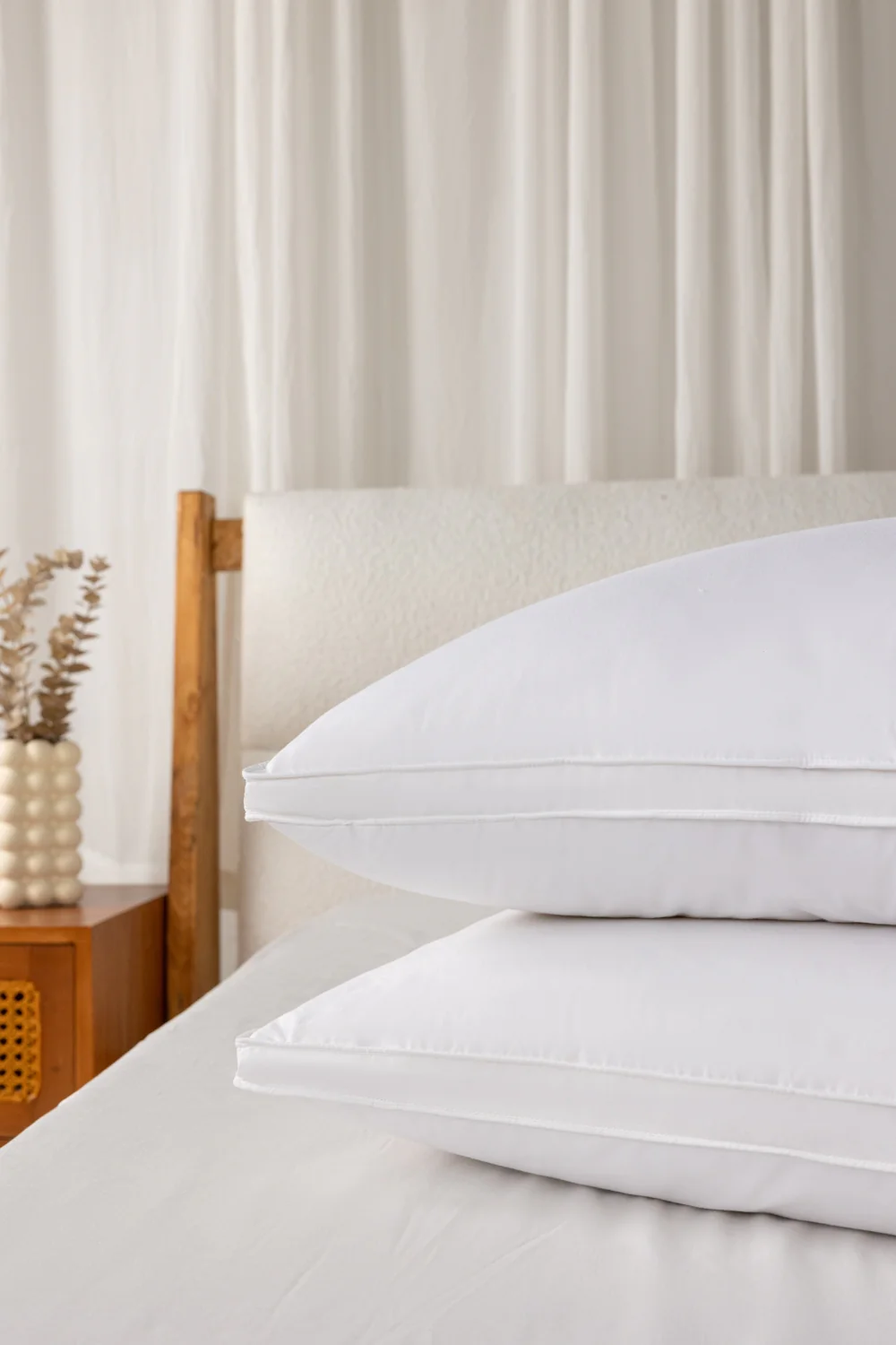 60/40 Duck Down Feather Pillow - Image 3
