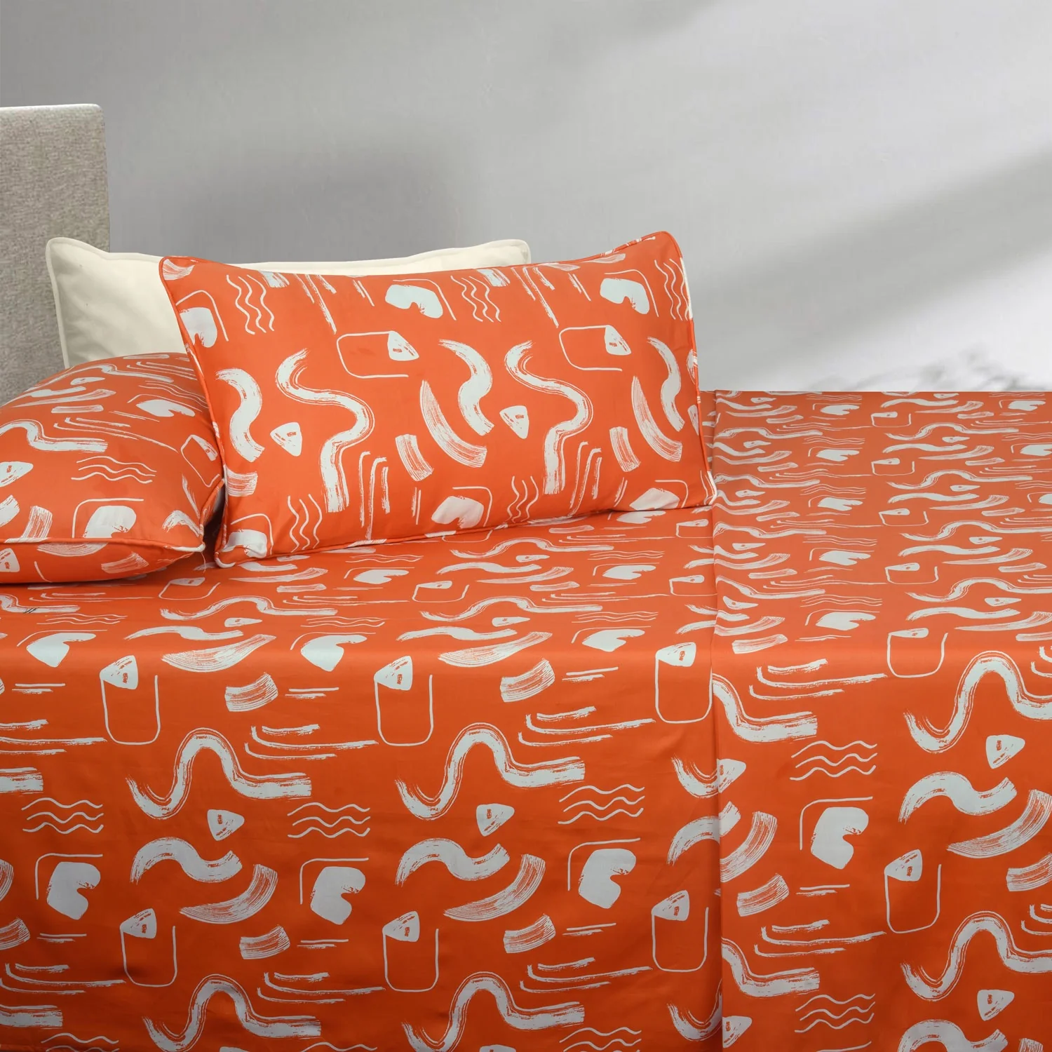 Abstract T-200 Bed Sheet Set - Image 3