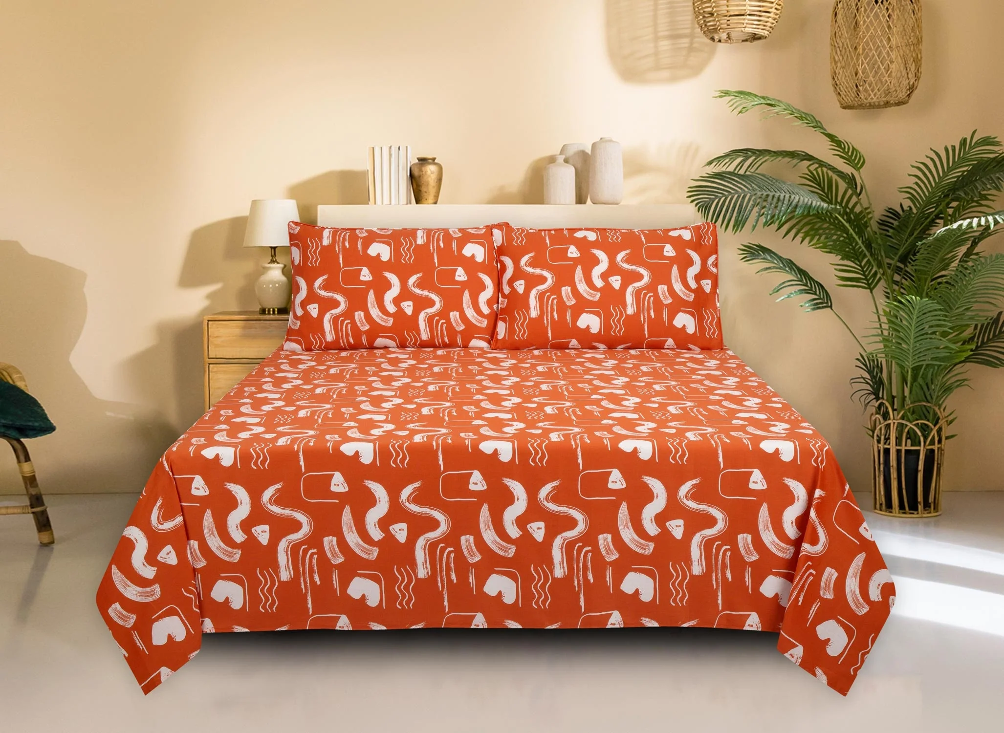 Abstract T-200 Bed Sheet Set - Image 5