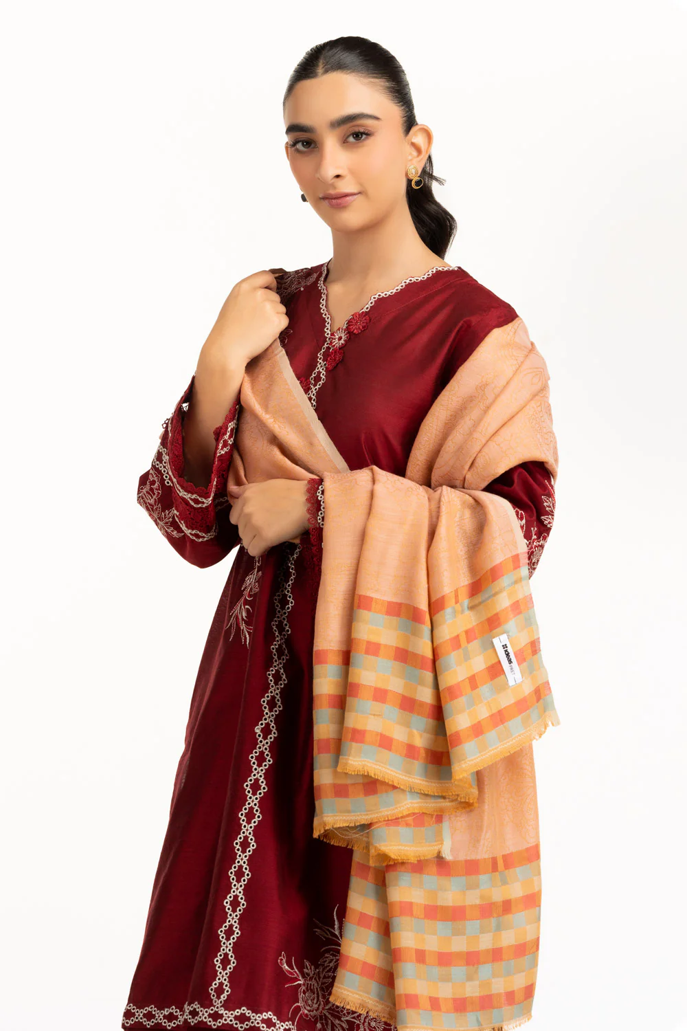 Acrylic Dyed Shawl - Image 4