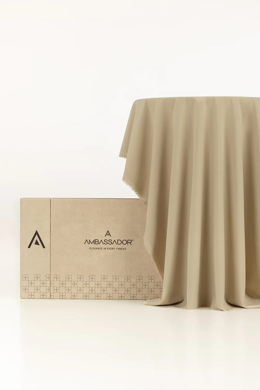 AMBASSADOR PEACH Unstitched Fabric Blended with Gift Box - Image 122