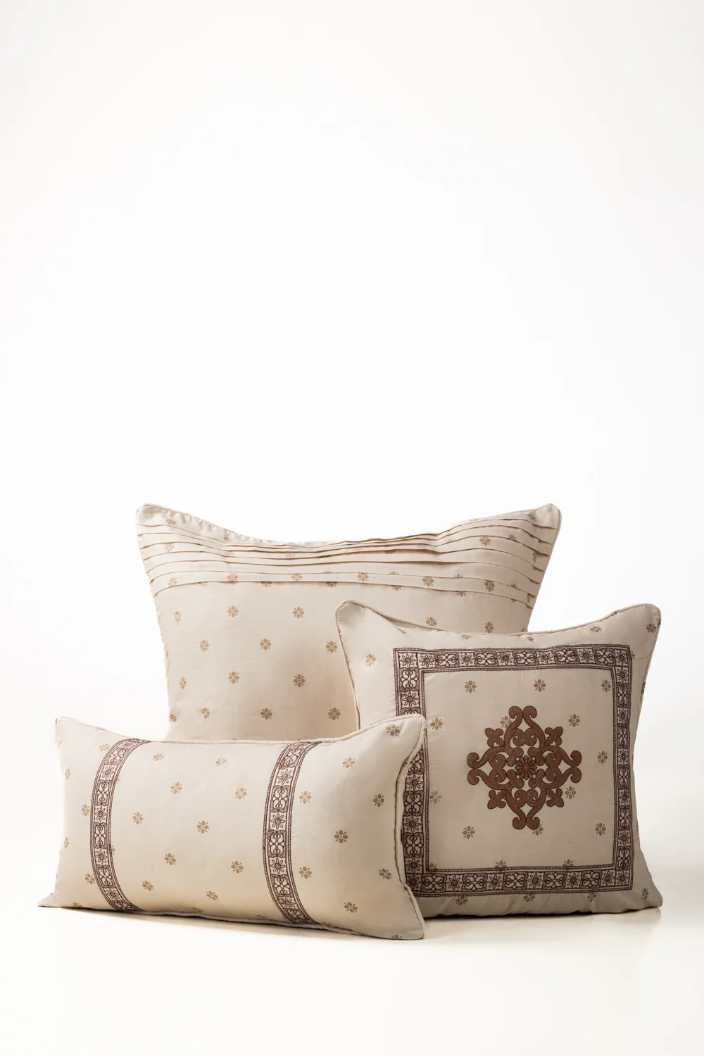 Amber Brown T-150 Euro Sham Cushion Cover - Image 4