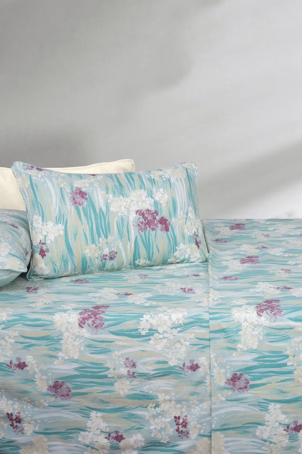 Aqua Impasto T-150 Bed Sheet Set - Image 2