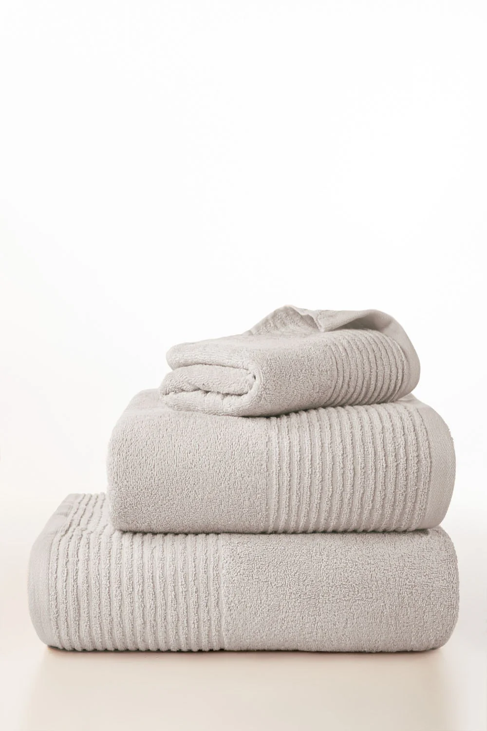 Ash Lilac Combed Towel Plain - Image 2