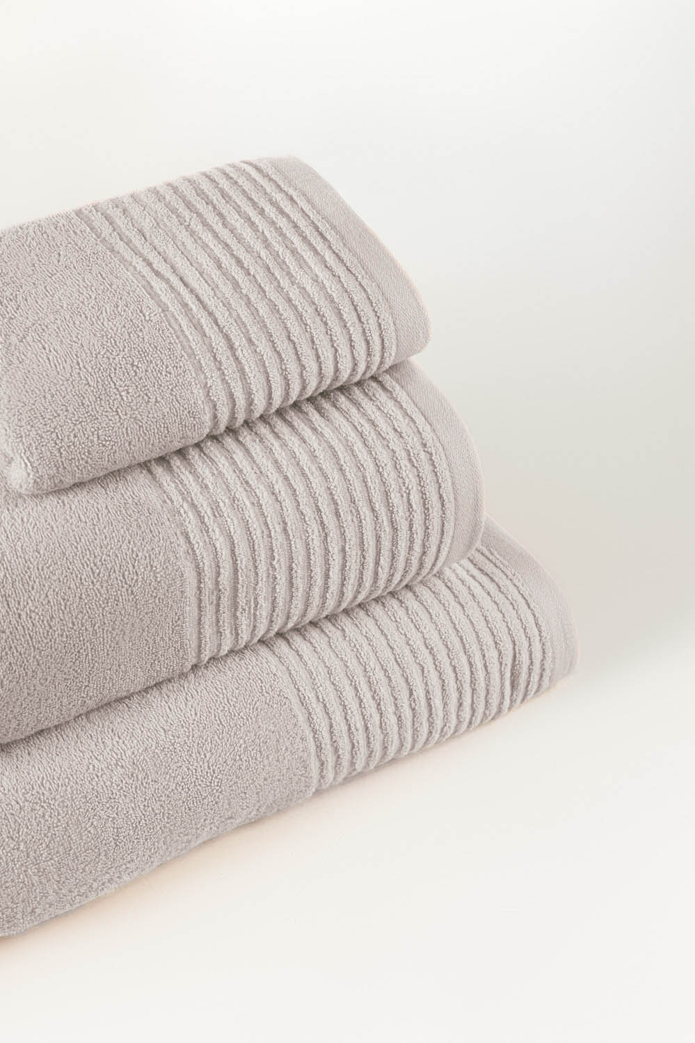 Ash Lilac Combed Towel Plain - Image 3