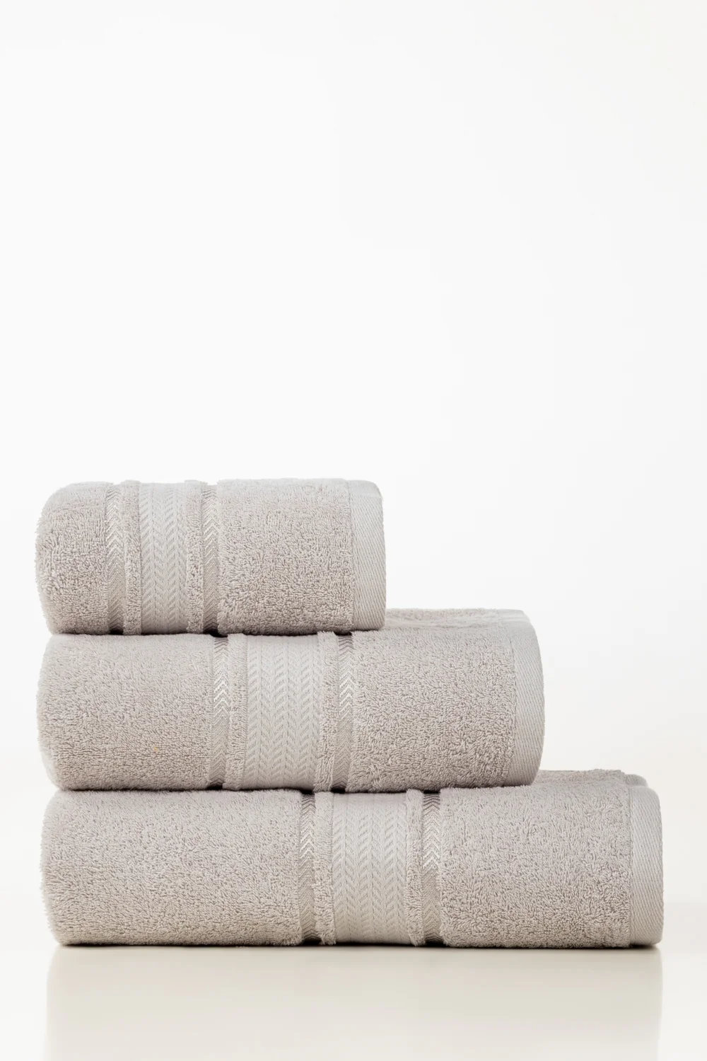 Ash Lilac Combed Towel Viscose