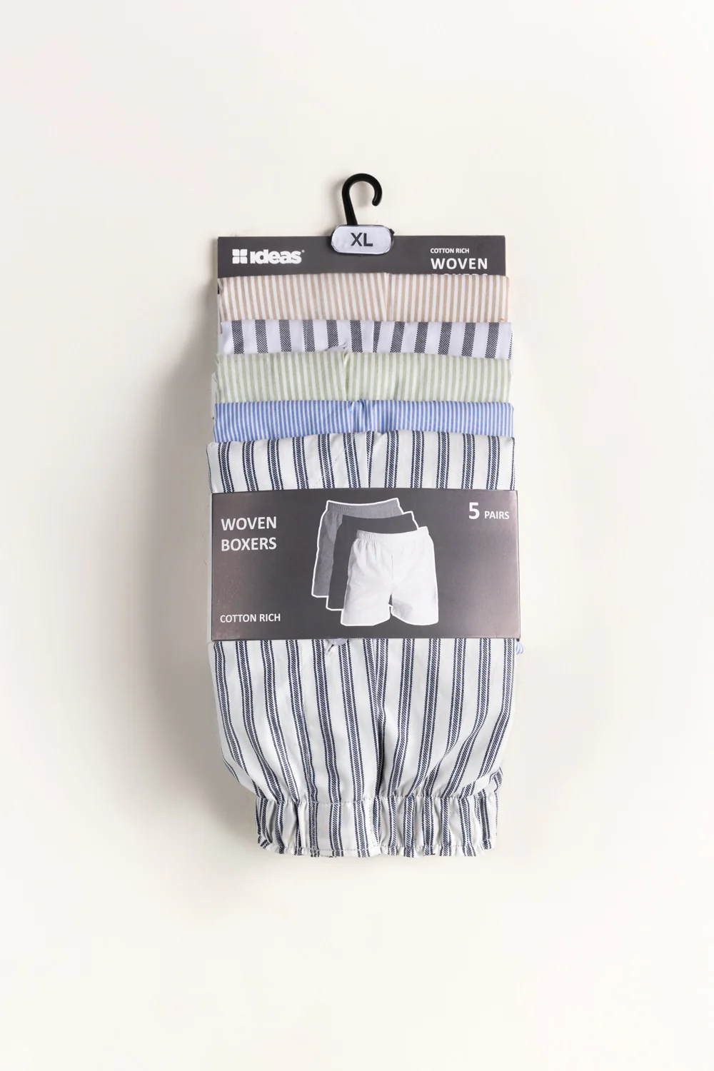 Assorted Woven Boxers (Pack of 5) - Image 6