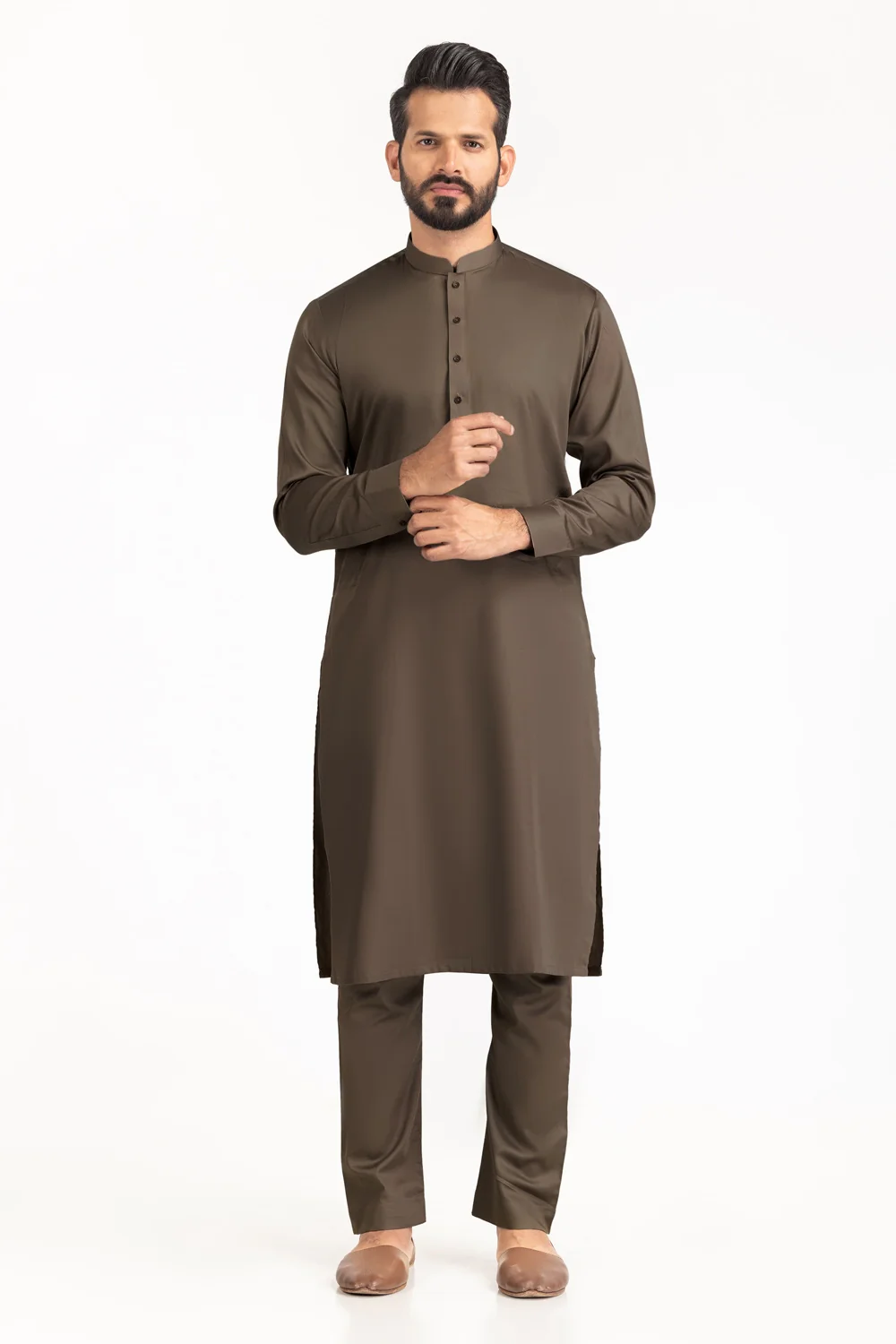 Aurangzeb Latha Unstitched Fabric Cotton-LF - Image 111