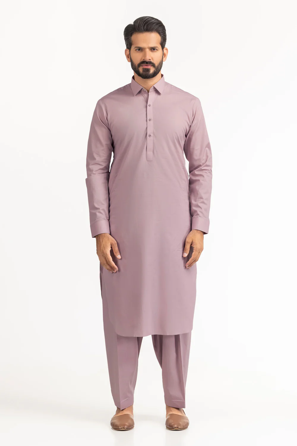 Aurengzaib Latha Unstitched Fabric Cotton-LF - Image 2