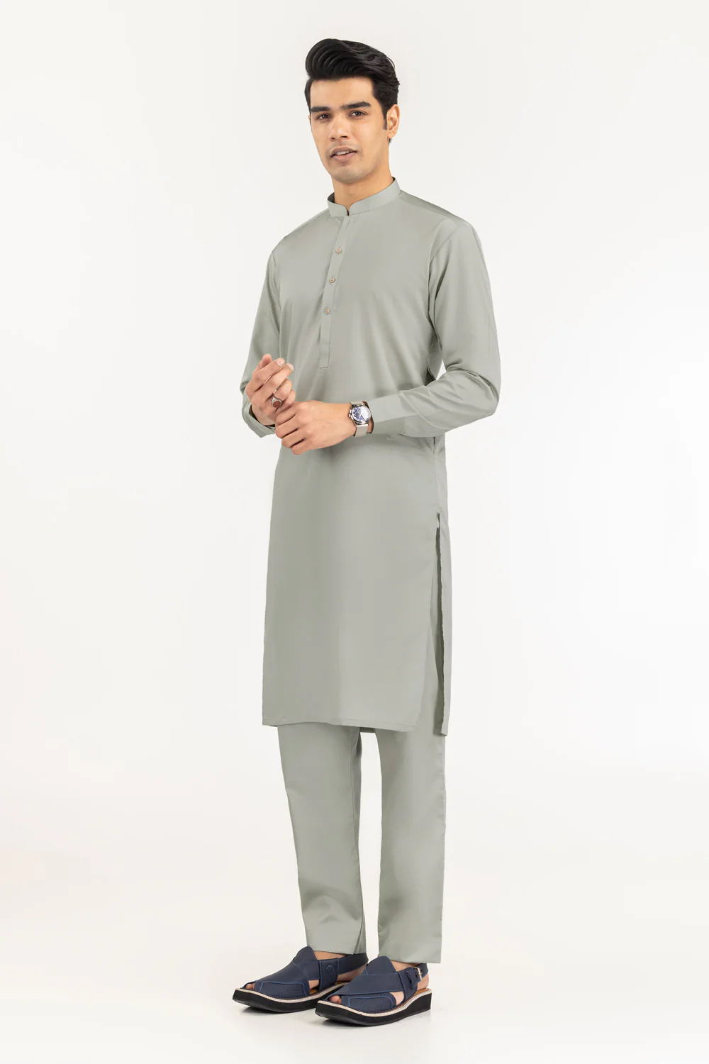 Aurengzaib Latha Unstitched Fabric Cotton-LF - Image 21
