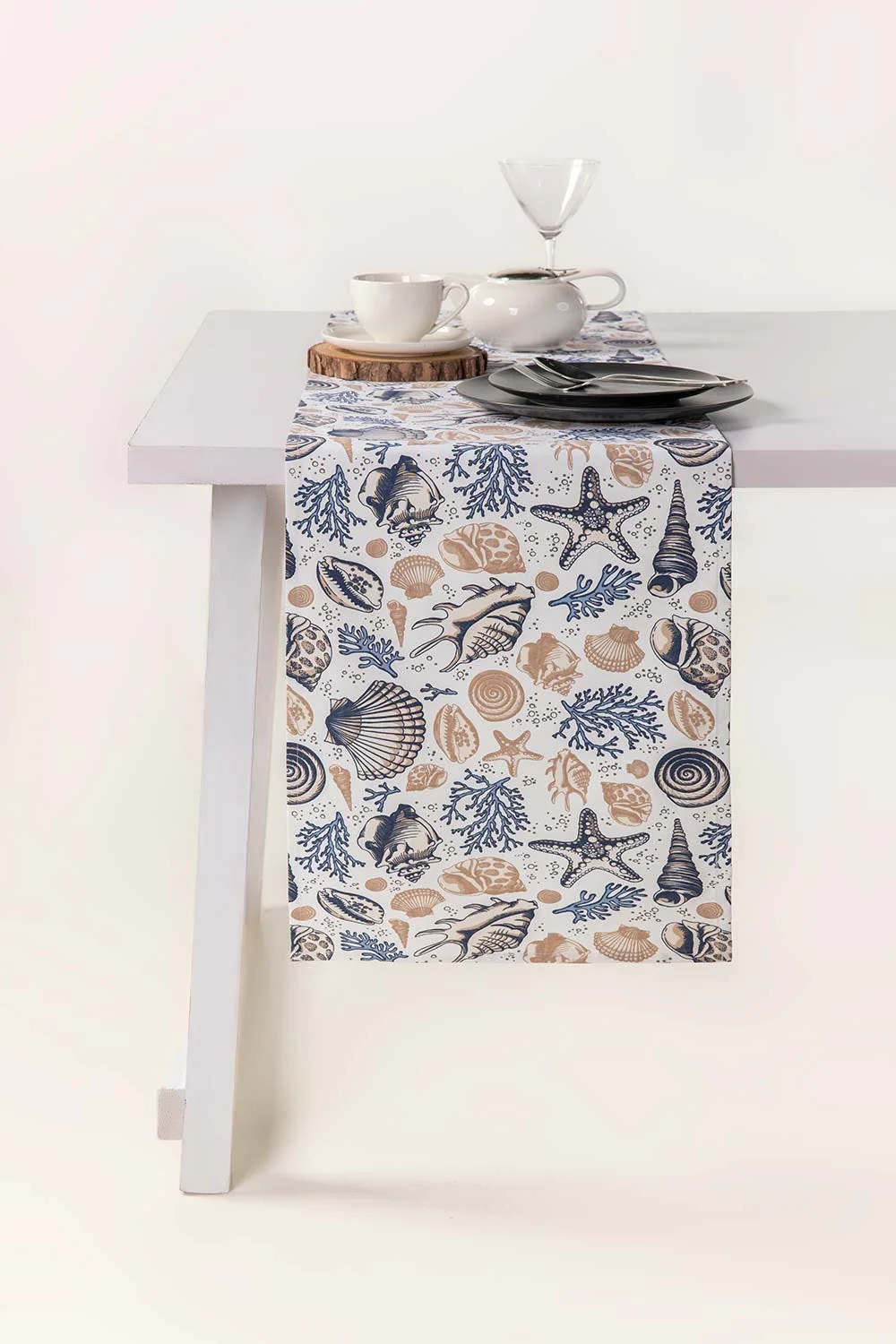 AW23-Sea Shell Placemat and Runner Set - Image 5