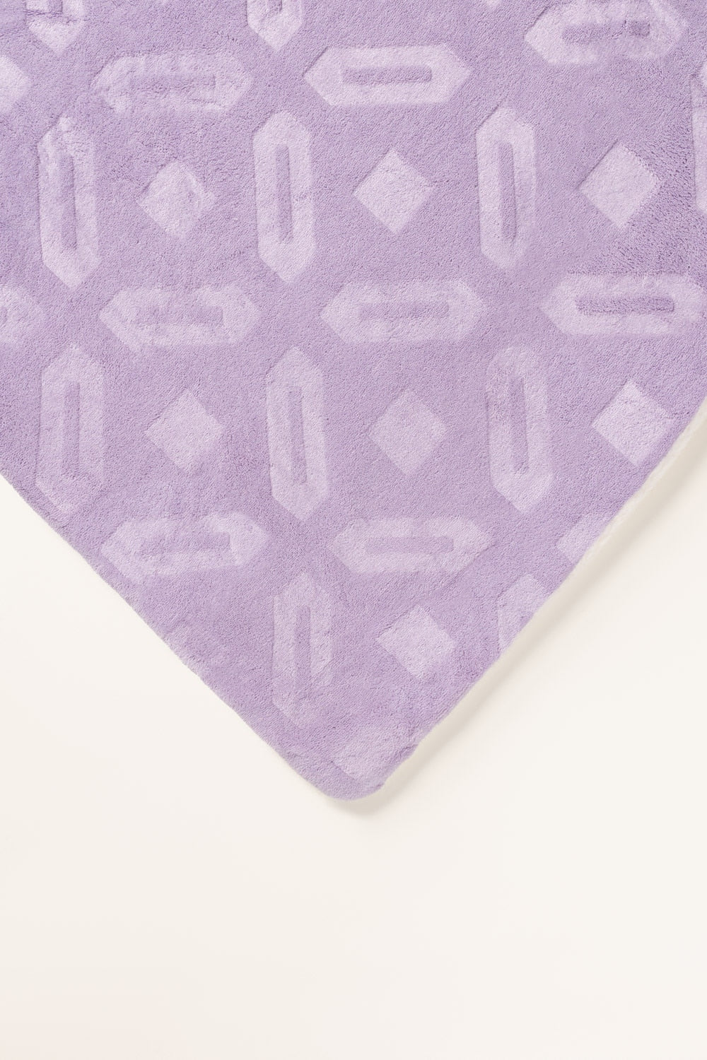 AW25 Lavender Double Ply Fleece Throw - Image 2