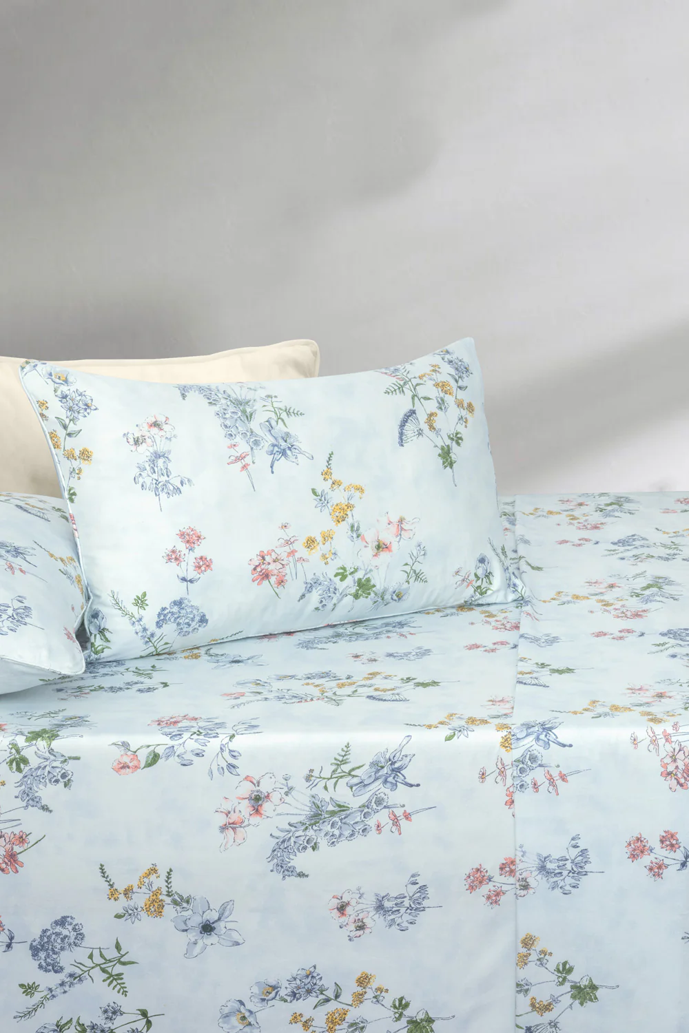 Azure bud T-300 Bed Sheet Set - Image 2