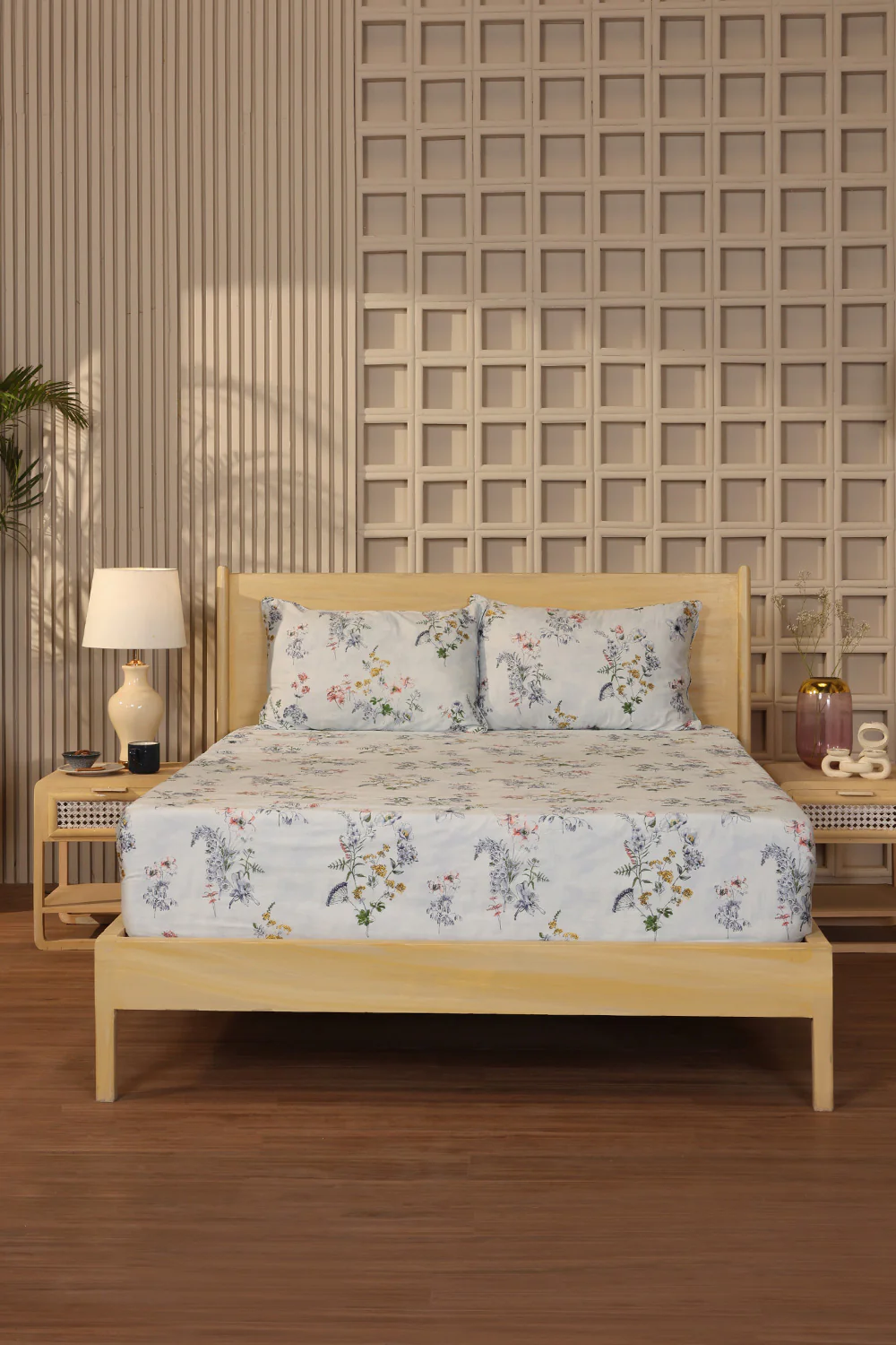 Azure bud T-300 Bed Sheet Set - Image 5