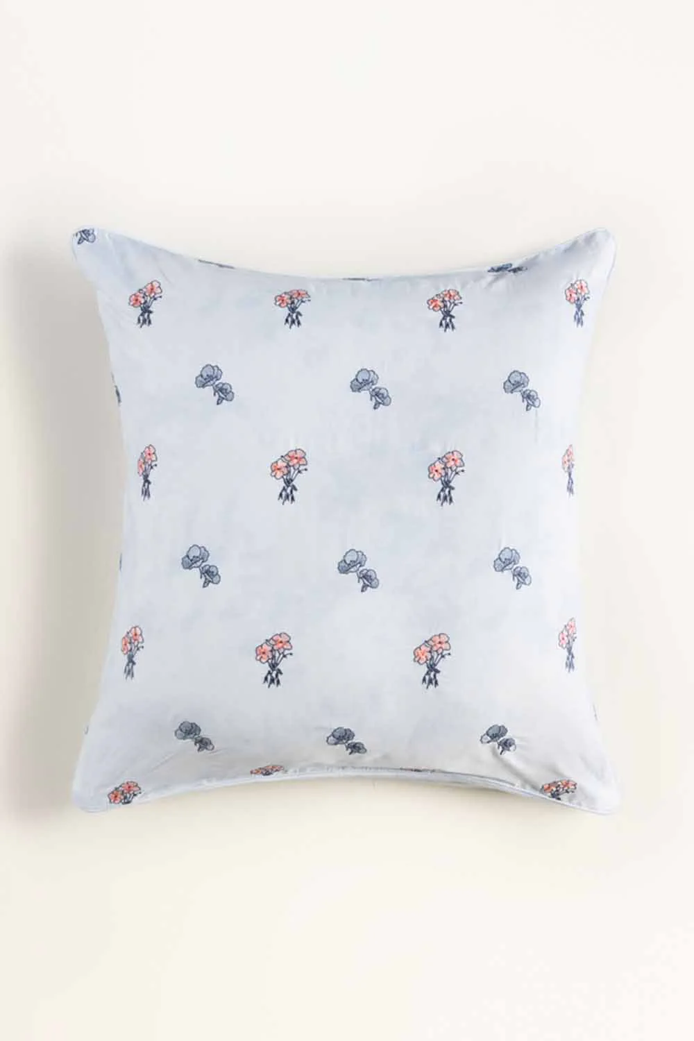 Azure bud T-300 Euro Sham Cushion Cover