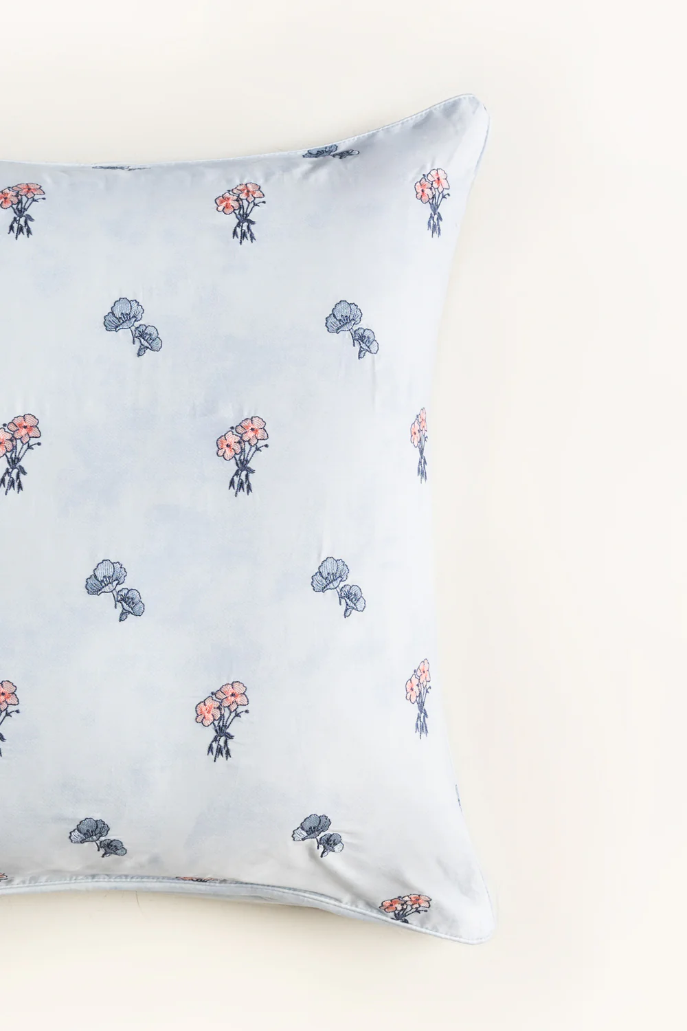 Azure bud T-300 Euro Sham Cushion Cover - Image 2