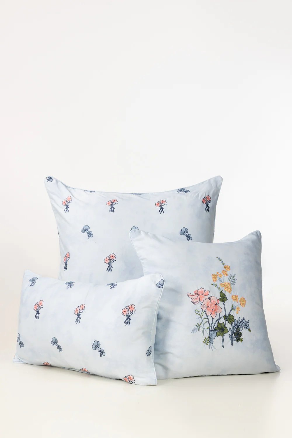 Azure bud T-300 Euro Sham Cushion Cover - Image 4