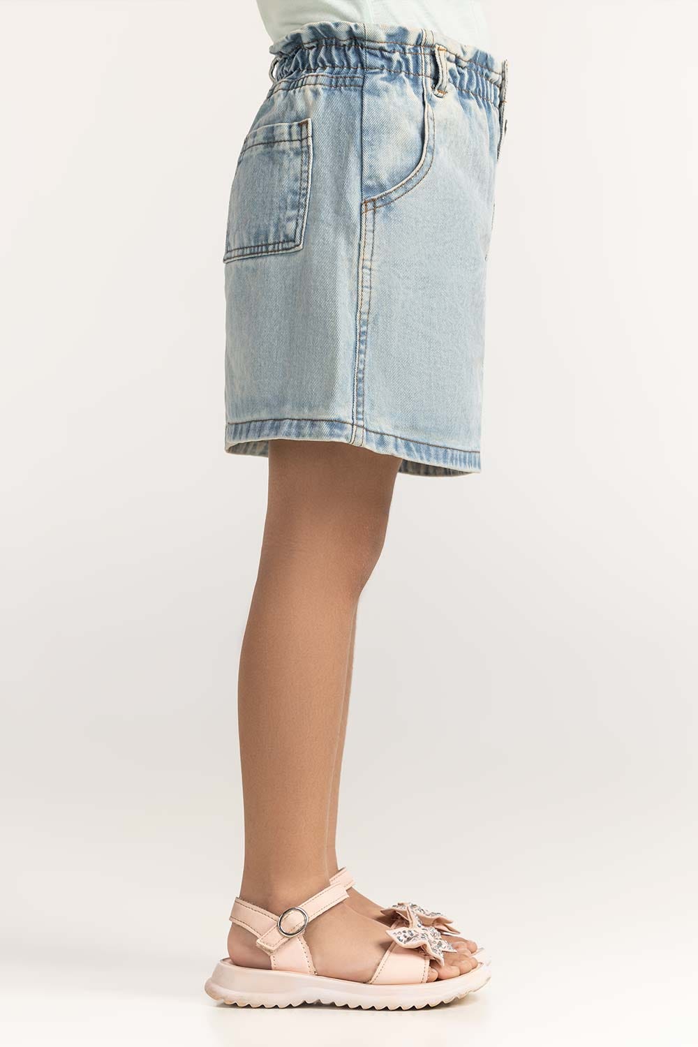 Basic Denim Skirt - Image 2