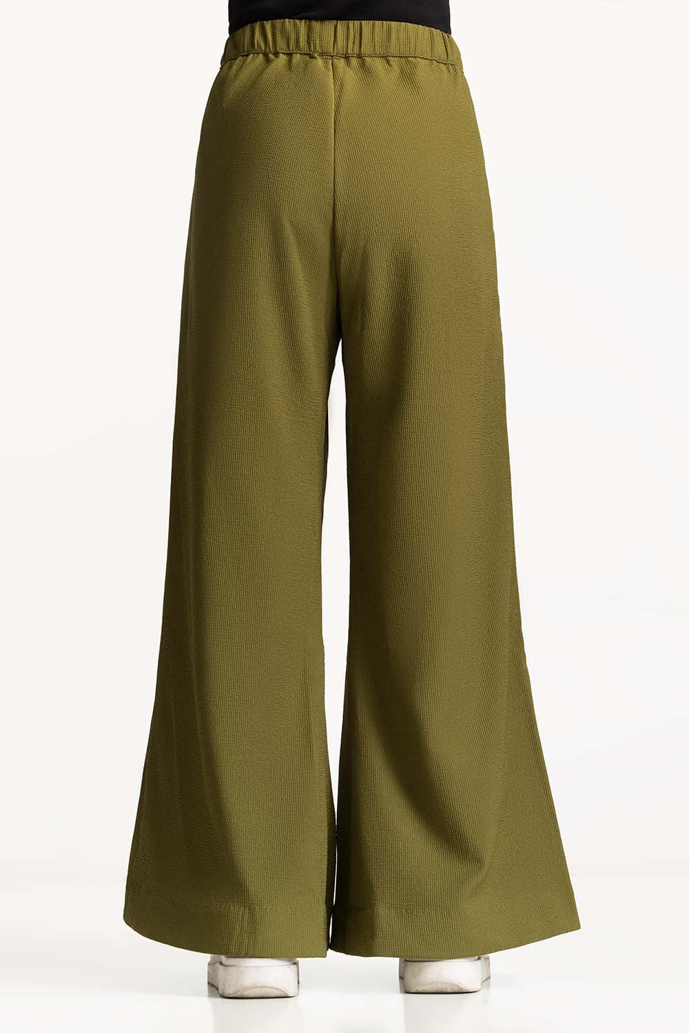 Basic Flared Trousers - Image 5