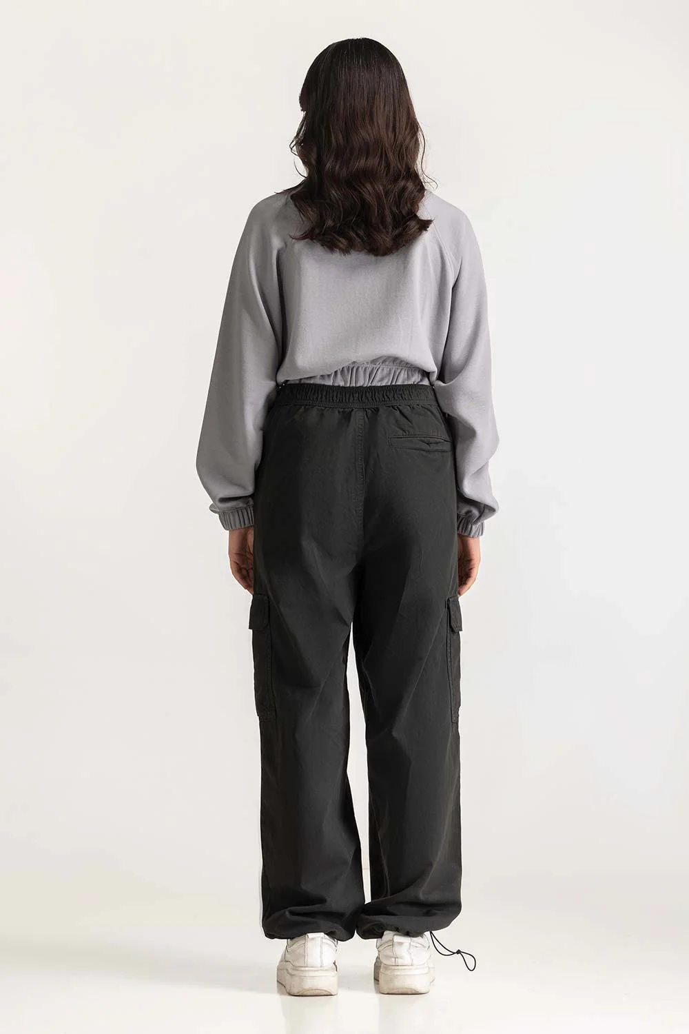 Basic Mock Neck Sweatshirt - Image 3