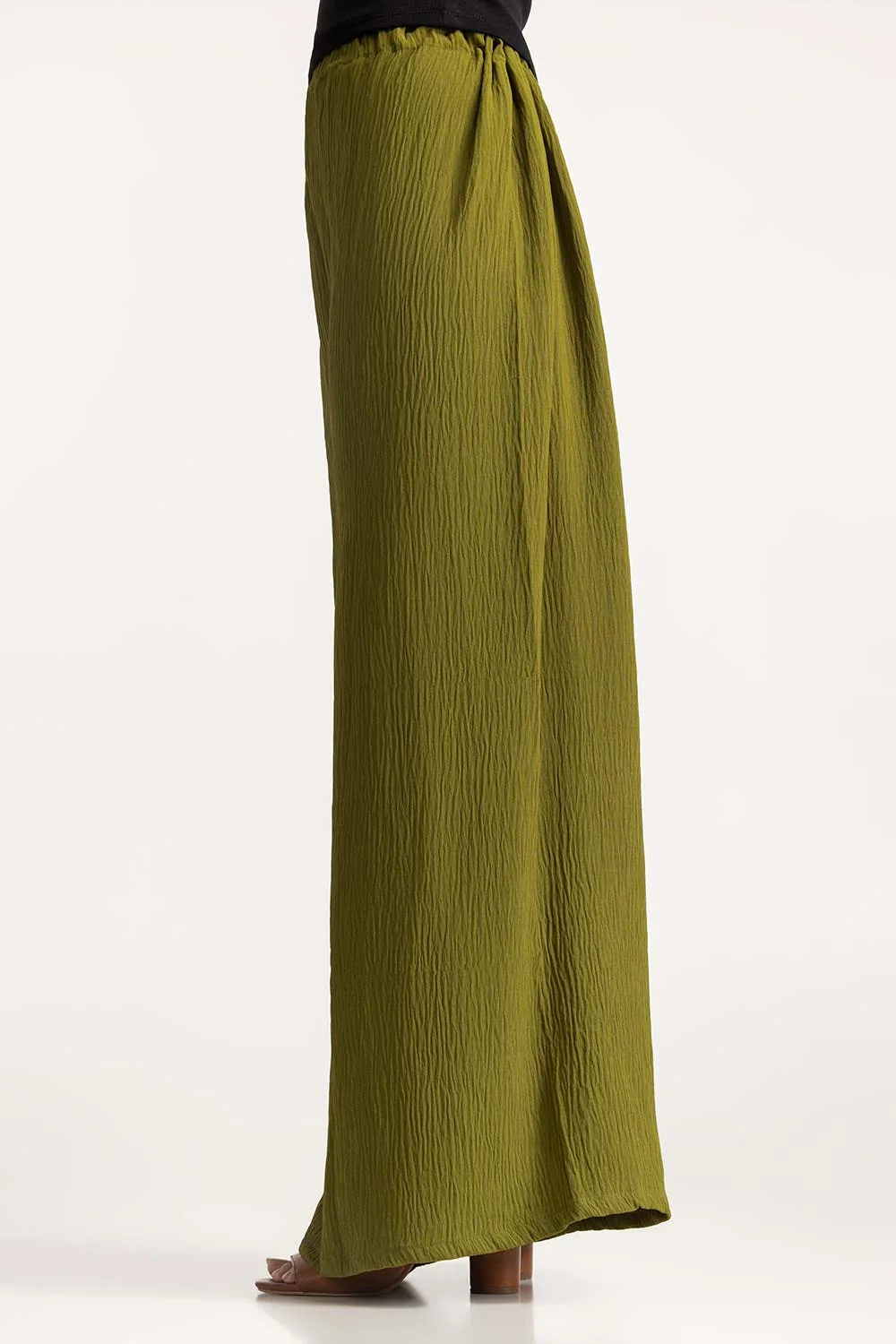 Basic Wide Leg Trouser - Image 2