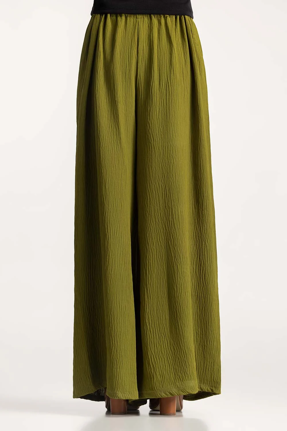 Basic Wide Leg Trouser - Image 3